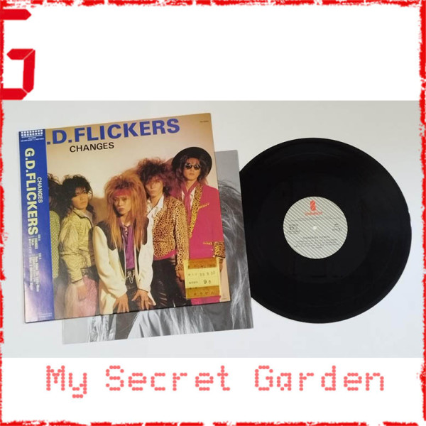 G.D. Flickers - Changes 1989 Japan Vinyl LP ***READY TO SHIP from Hong Kong***